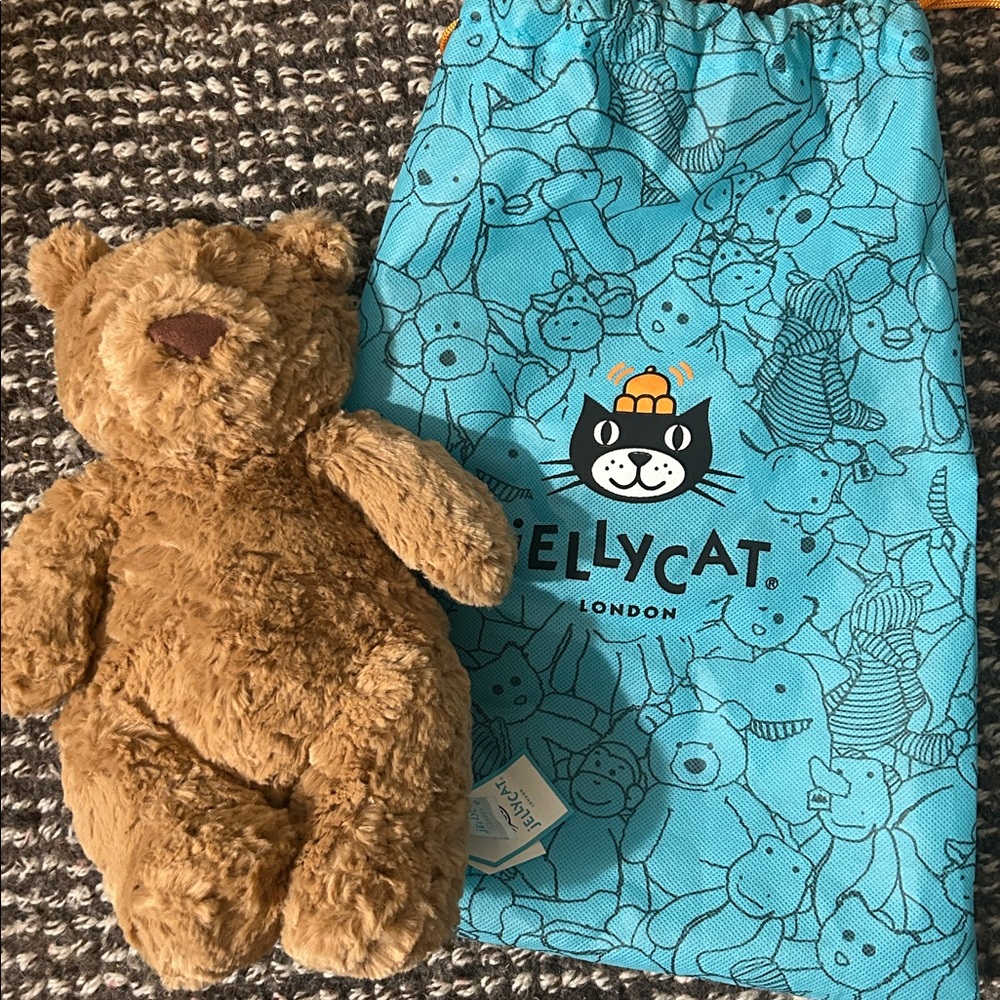 Jellycat medium Bartholomew Teddy Bear